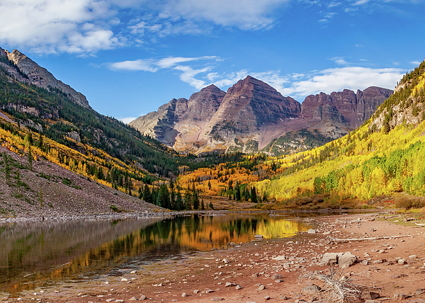 Maroon Bells at Peak Color